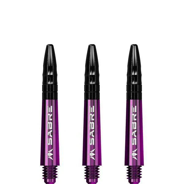 Mission - Sabre - Polykarbonát - Fialová - Černá Top - Násadky Na Šípky - Direct Darts - 2