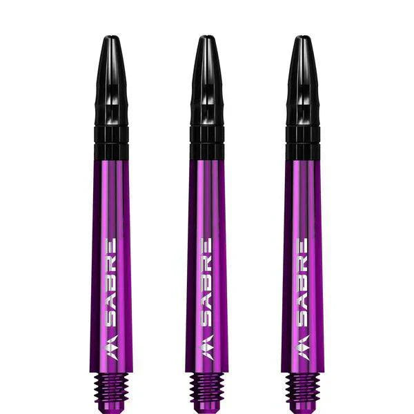 Mission - Sabre - Polykarbonát - Fialová - Černá Top - Násadky Na Šípky - Direct Darts - 4