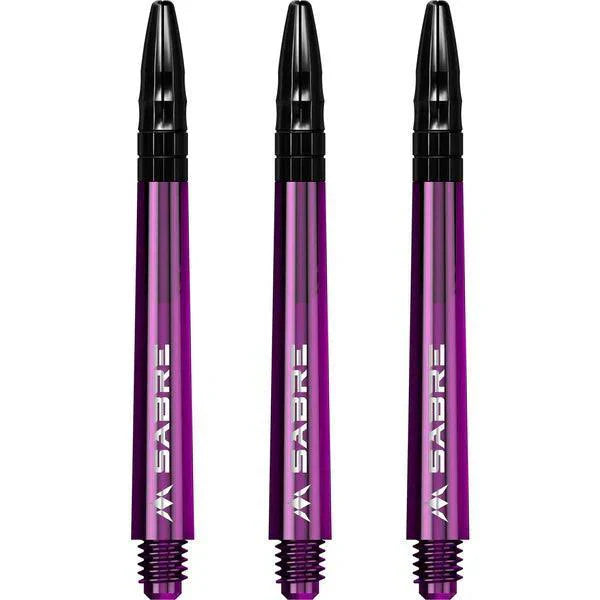 Mission - Sabre - Polykarbonát - Fialová - Černá Top - Násadky Na Šípky - Direct Darts - 5