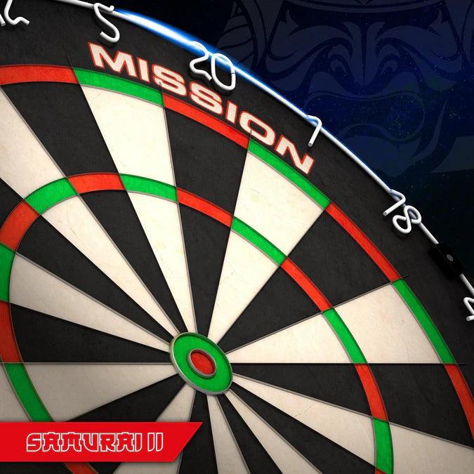 Mission - Samurai Ii - Ultratenké Zapojenie Drôtov - Sisalový Terč Na Šípky - Direct Darts - 9