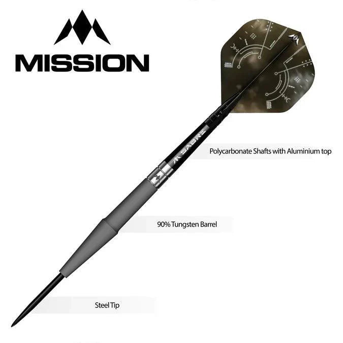 Mission - Saturn - Hyperion - 90% - Steel Šípky - Direct Darts - 4