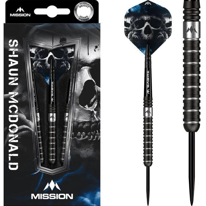 Mission - Shaun Mcdonald Černá Pvd - 95% - Steel Šípky - Direct Darts - 3