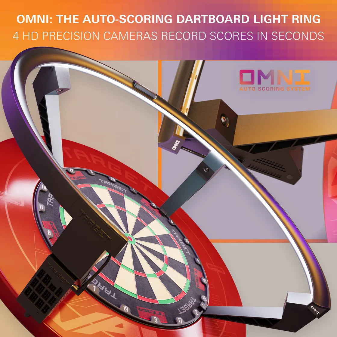 Target - Omni Automatický Kamerový Systém - Direct Darts - 2