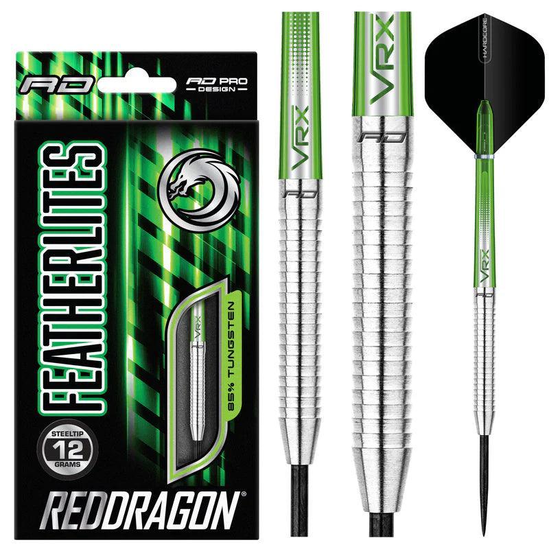 Red Dragon - Featherlite V2 - 85% - Steel Šípky - Direct Darts - 2