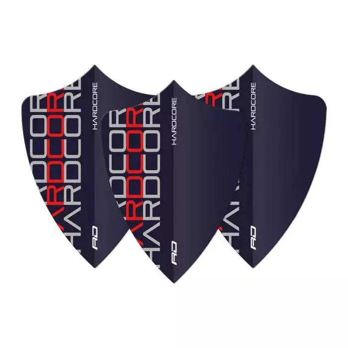 Red Dragon - Hardcore Červená Triple Freestyle - 100 Mikron - Letky Na Šípky - Direct Darts - 1