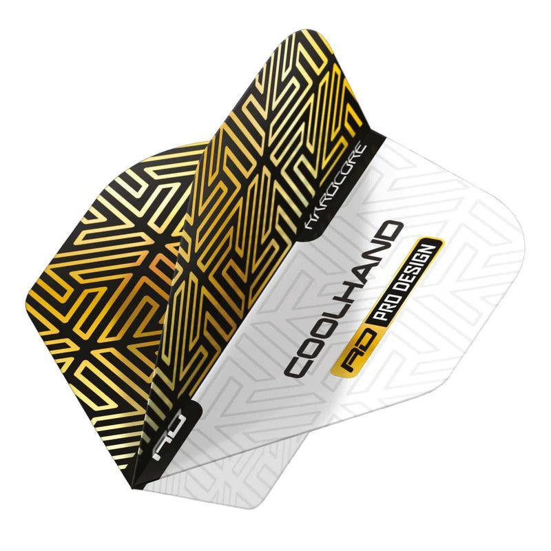 Red Dragon - Luke Humphries Hardcore Zlatá & Bílá - Mikron - Letky Na Šípky - Direct Darts - 1