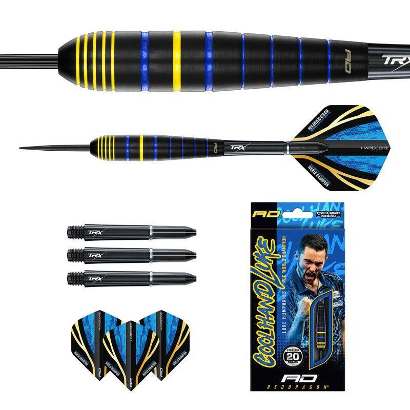 Red Dragon - Luke Humphries Wc - - Brass - Steel Šípky - Direct Darts - 5