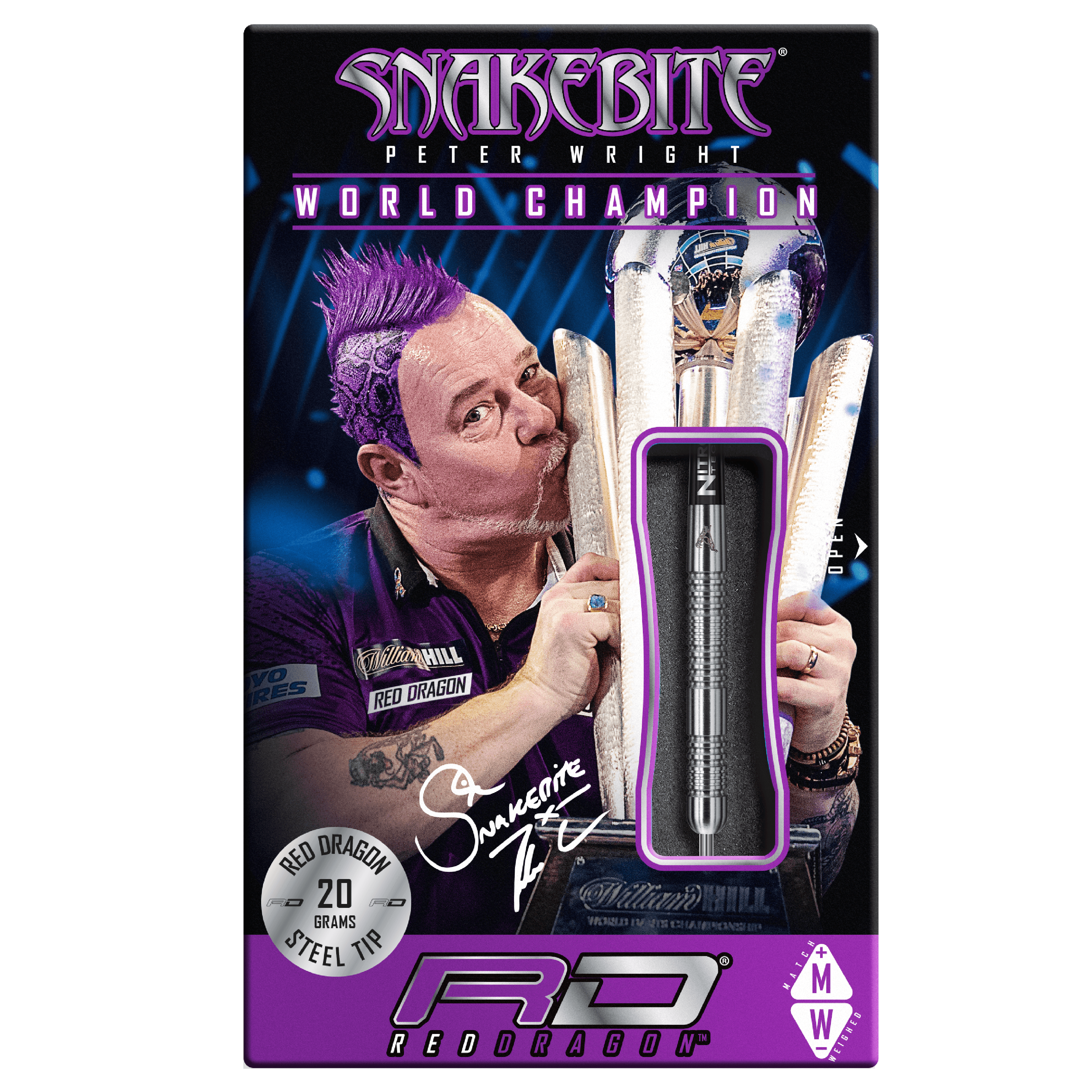 Red Dragon - Peter Wright Euro 11 90% - Steel Šípky - Direct Darts - 4