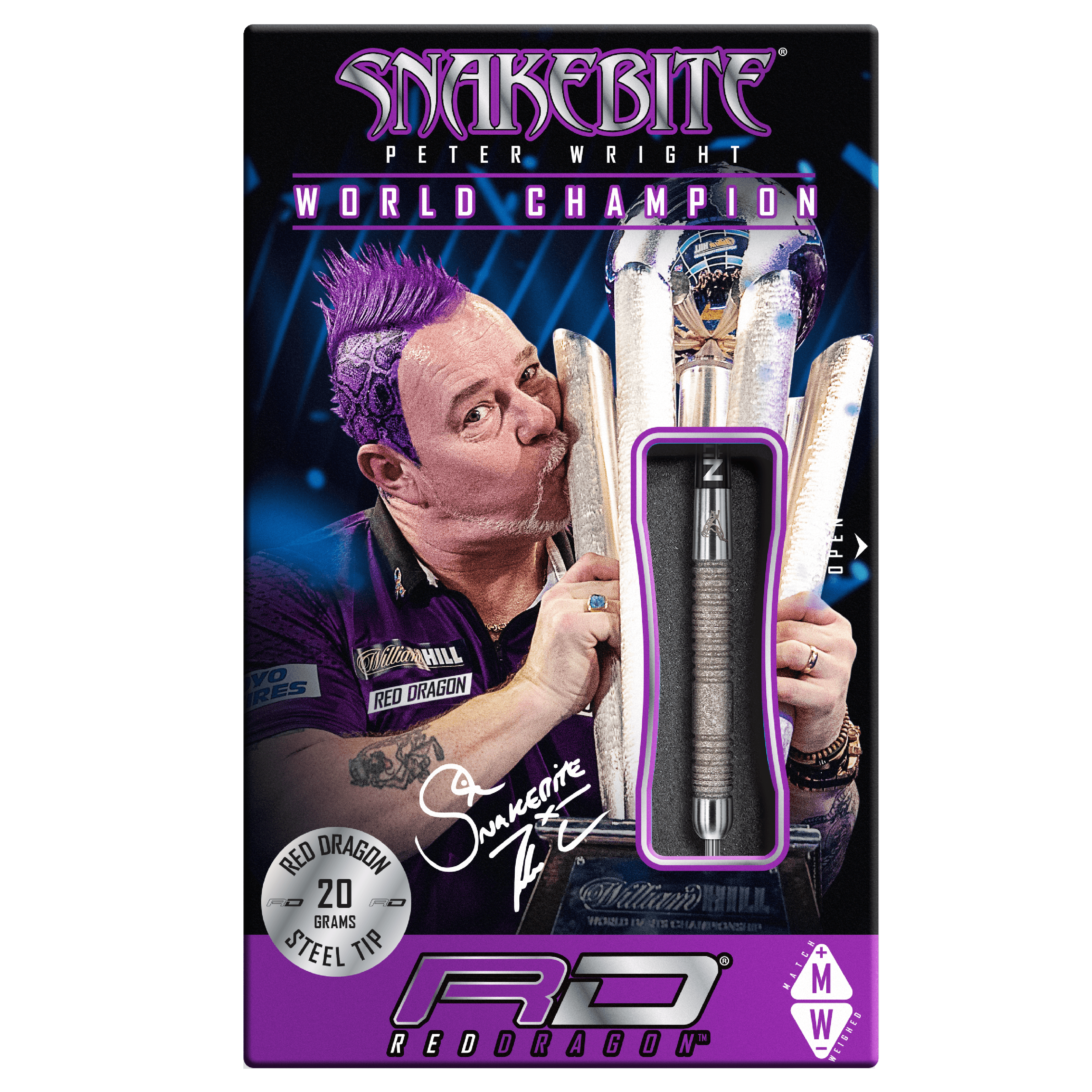Red Dragon - Peter Wright Euro 11 Element 90% - Steel Šípky - Direct Darts - 4
