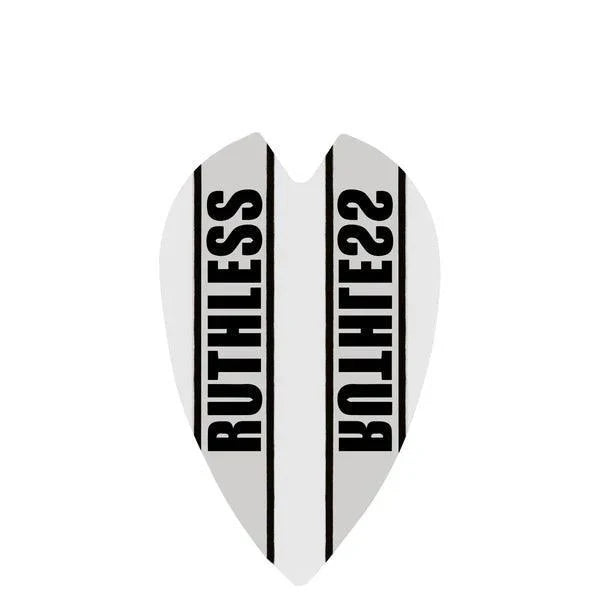 Ruthless - Clear Panel - Bílá - Retro - 100 Mikron - Letky Na Šípky - Direct Darts - 1