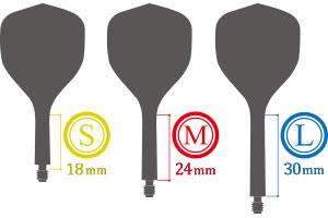 Condor - Axe 120 - Průhledná Červená - No2 - Jednodílný Násadky/Letky Na Šípky - Direct Darts - 4