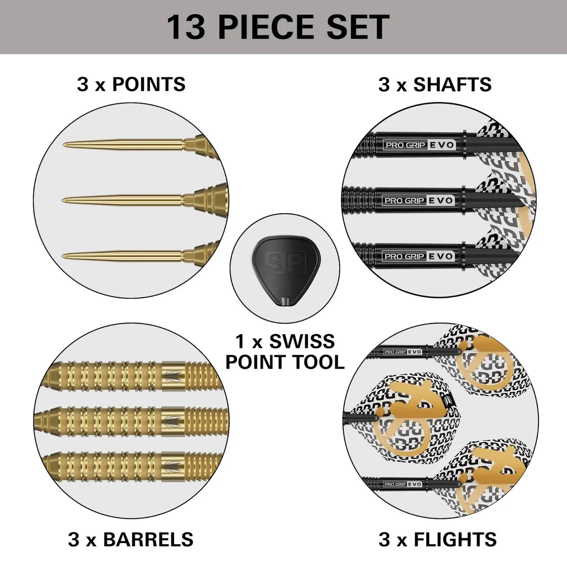Target - Bolide Envy 02 - 90% - Steel Šípky - Direct Darts - 4
