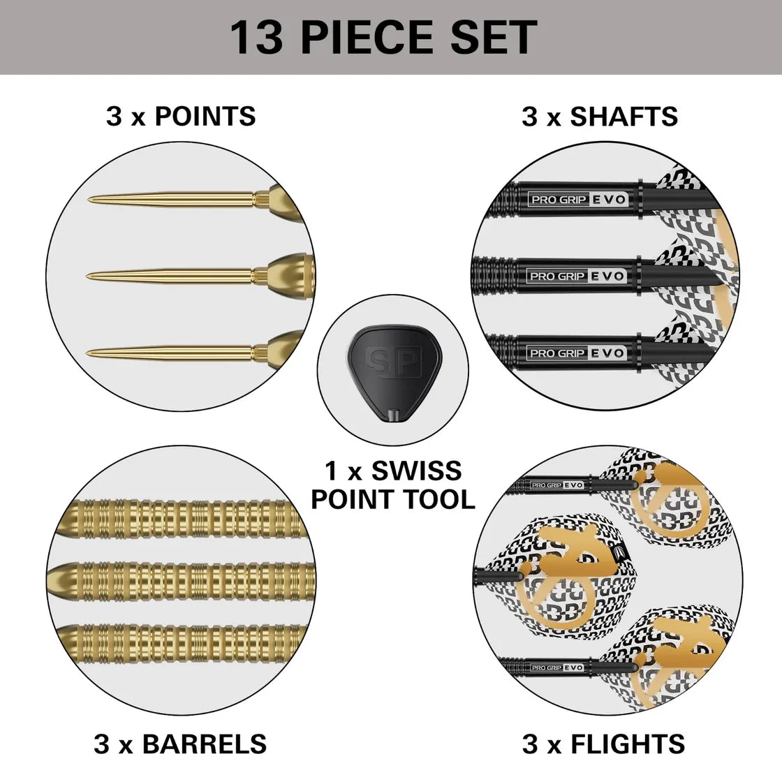 Target - Bolide Envy 04 - 90% - Steel Šípky - Direct Darts - 4