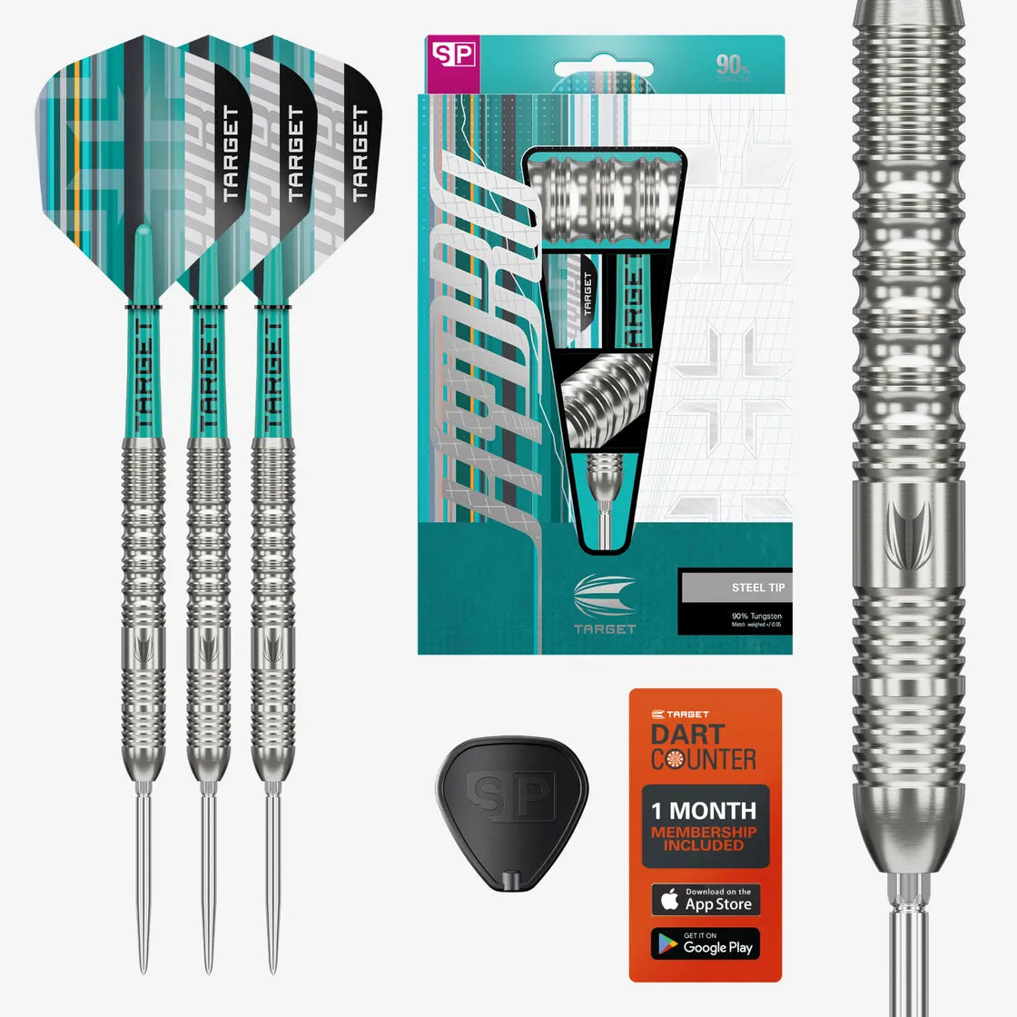 Target - Hydro 01 - 90% - Steel Šipky - Direct Darts - 1