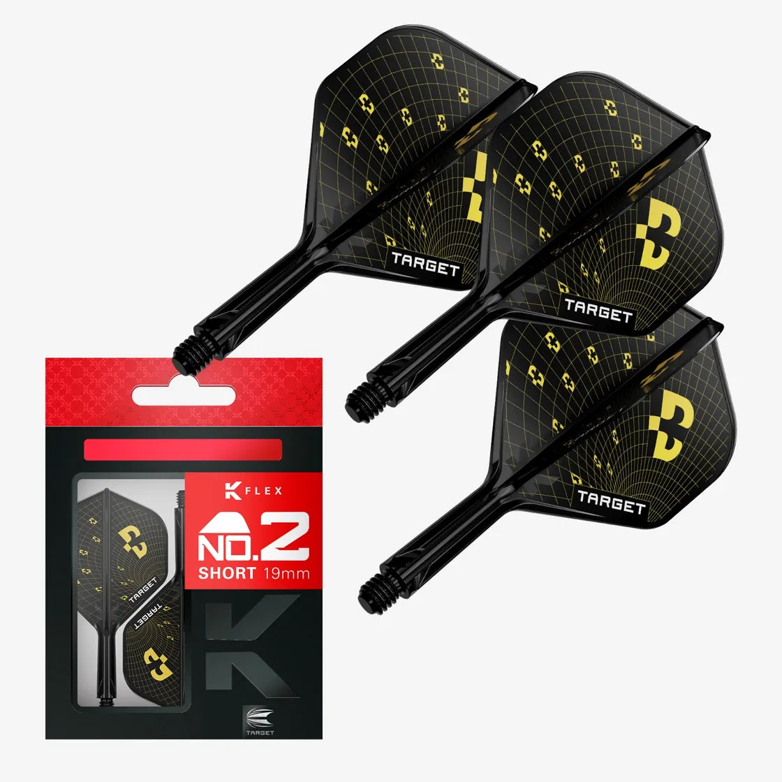Target - K-Flex - Bolide - No2 - Jednodílný Násadky/Letky Na Šípky - Direct Darts - 1