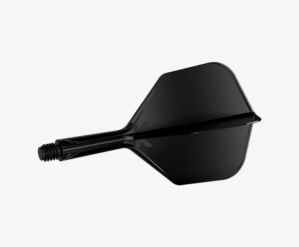 Target - K-Flex - No6 - Černá - Jednodílný Násadky/Letky Na Šípky - Direct Darts - 1