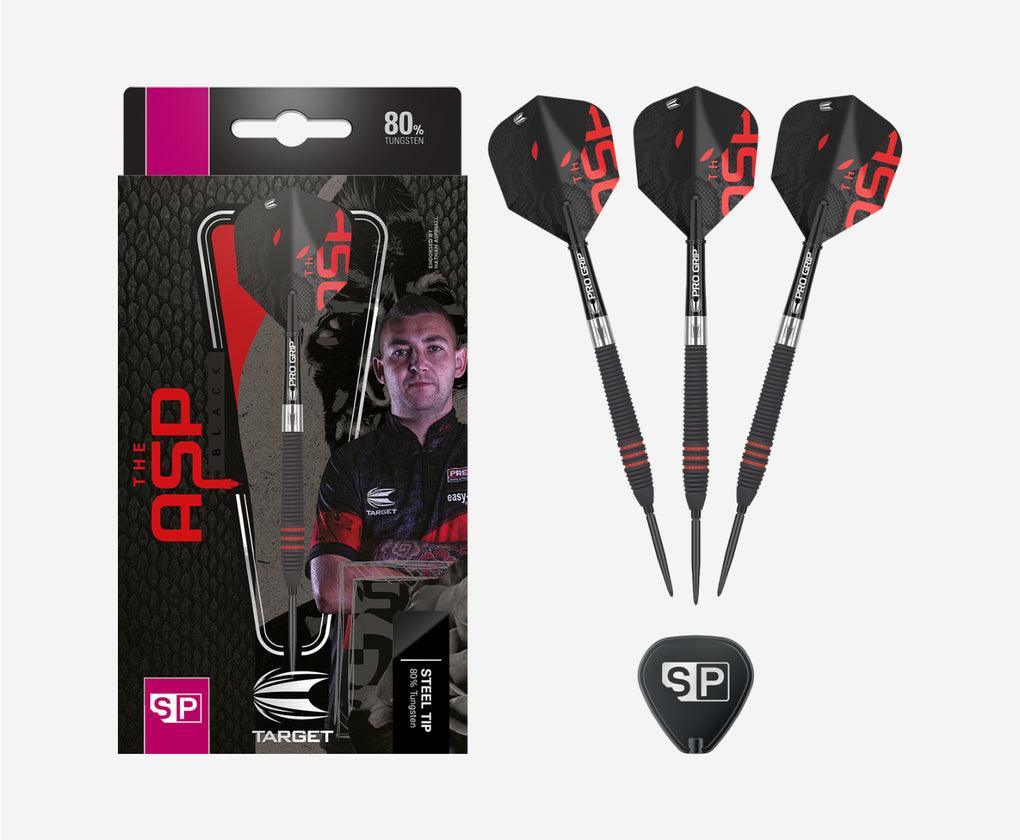 Target - Nathan Aspinall 80% Černá Sp - Sada Šípok Na Šípky - Direct Darts - 2