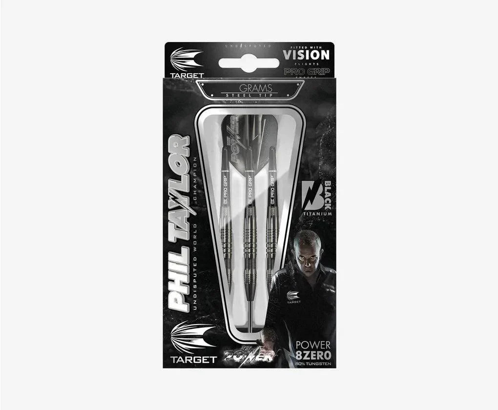 Target - Power 8Zero 3 Černá - Steel Šípky - Direct Darts - 2