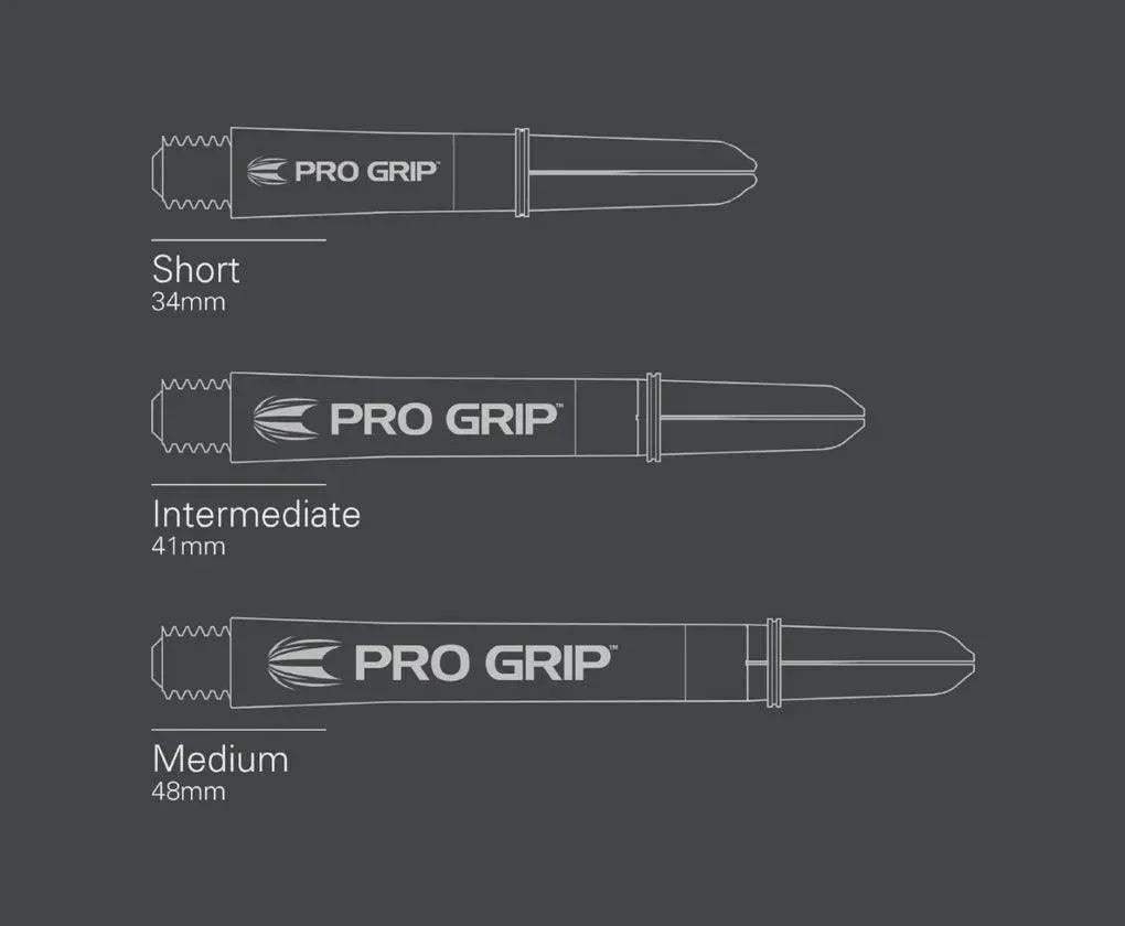 Target - Pro Grip - Černá - 3 Sady (9 Ks) - Násadky Na Šípky - Direct Darts - 5