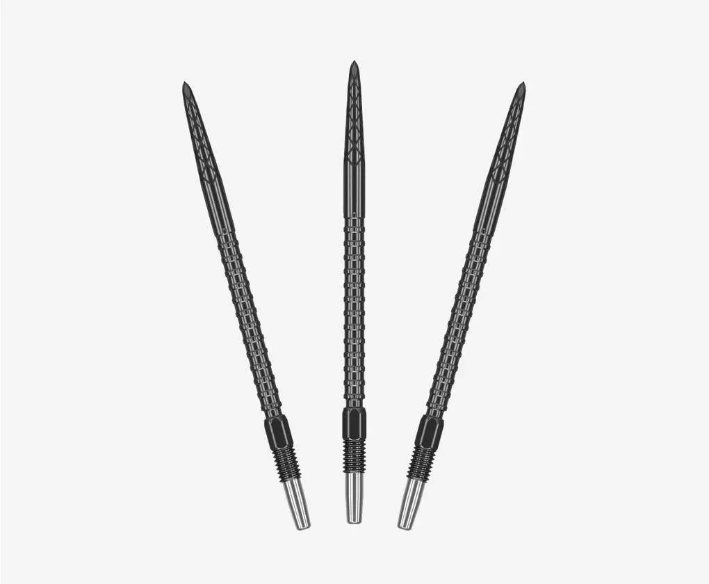 Target - Swiss Point - Ds - Černá - Hroty Na Šípky - Direct Darts - 1
