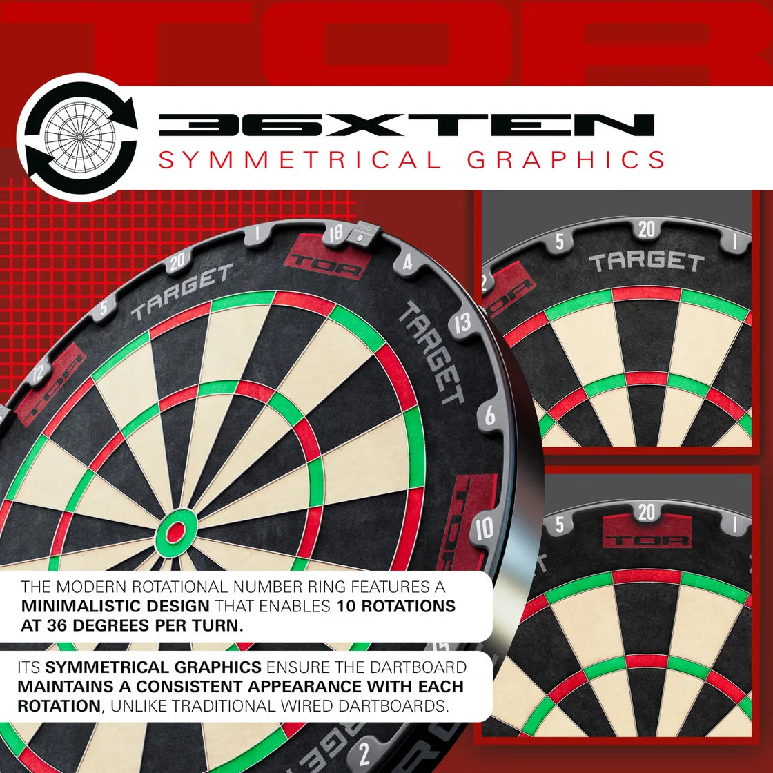 Target - Tor - Sisalový Terč Na Šípky - Direct Darts - 4