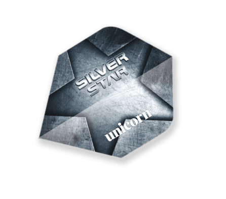 Unicorn - Core Plus Silverstar - 75 Mikron - Letky Na Šípky - Direct Darts - 1