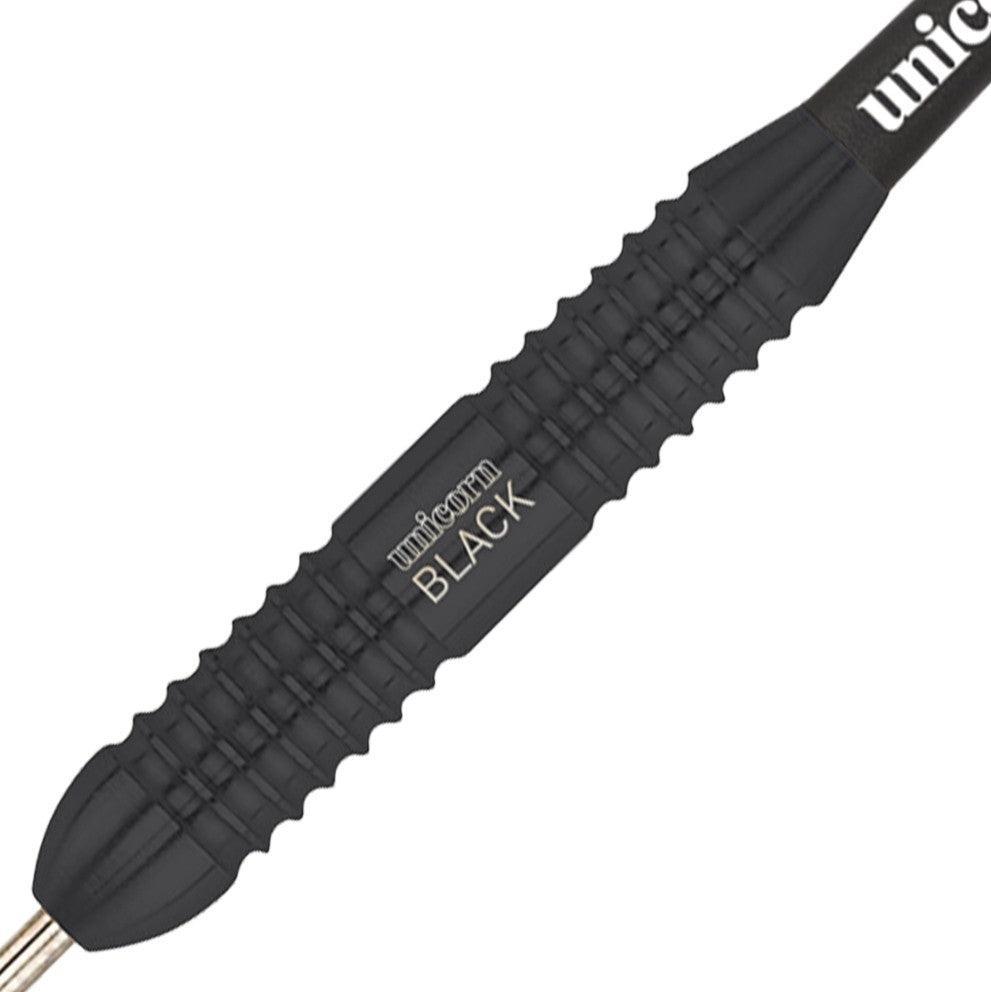 Unicorn - Core Plus Win Černá - Brass - Steel Šípky - Direct Darts - 1