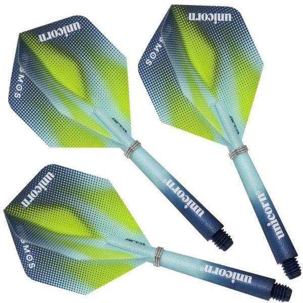 Unicorn - Cosmos Meteor Combo Pack - 100 Mikron - Letky Na Šípky - Direct Darts - 1