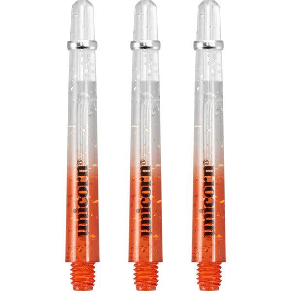 Unicorn - Gripper 4 Elememts 2 Tone Červená/Průhledná - Násadky Na Šípky - Direct Darts - 2