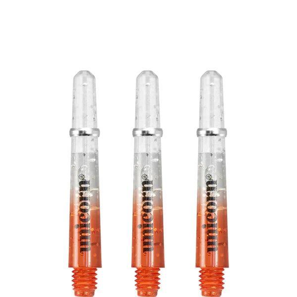 Unicorn - Gripper 4 Elememts 2 Tone Červená/Průhledná - Násadky Na Šípky - Direct Darts - 4