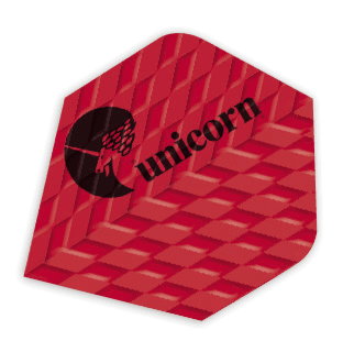 Unicorn - Q Plus Q2 Červená - 75 Mikron - Letky Na Šípky - Direct Darts - 1