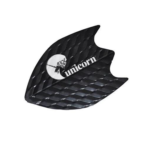 Unicorn - Q2 - Black - Fin - 75 Mikron - Letky Na Šípky - Direct Darts - 1