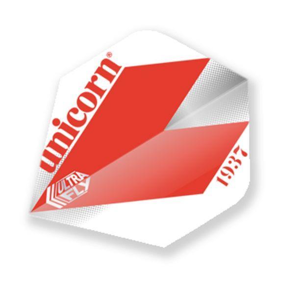 Unicorn - Ultrafly - Comet - Red - Big Wing - 100 Mikron - Letky Na Šípky - Direct Darts - 1