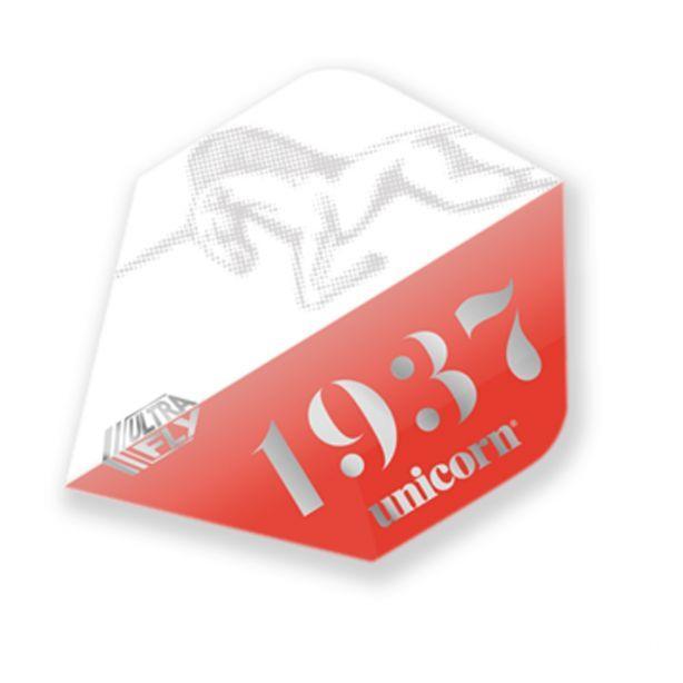Unicorn - Ultrafly - Icon - Red - Big Wing - 100 Mikron - Letky Na Šípky - Direct Darts - 1