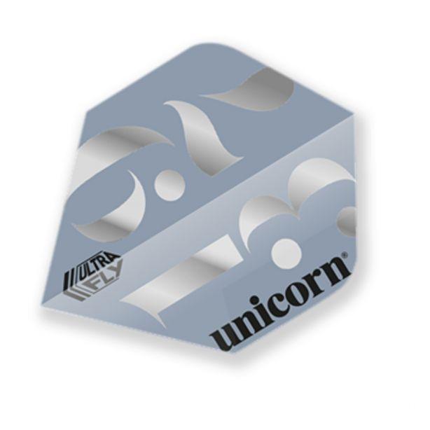 Unicorn - Ultrafly - Origins - Silver - Big Wing - 100 Mikron - Letky Na Šípky - Direct Darts - 1
