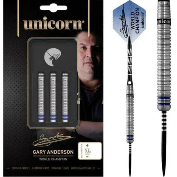 Unicorn - W/Champ Gary Anderson 90% - Steel Šípky - Direct Darts - 1