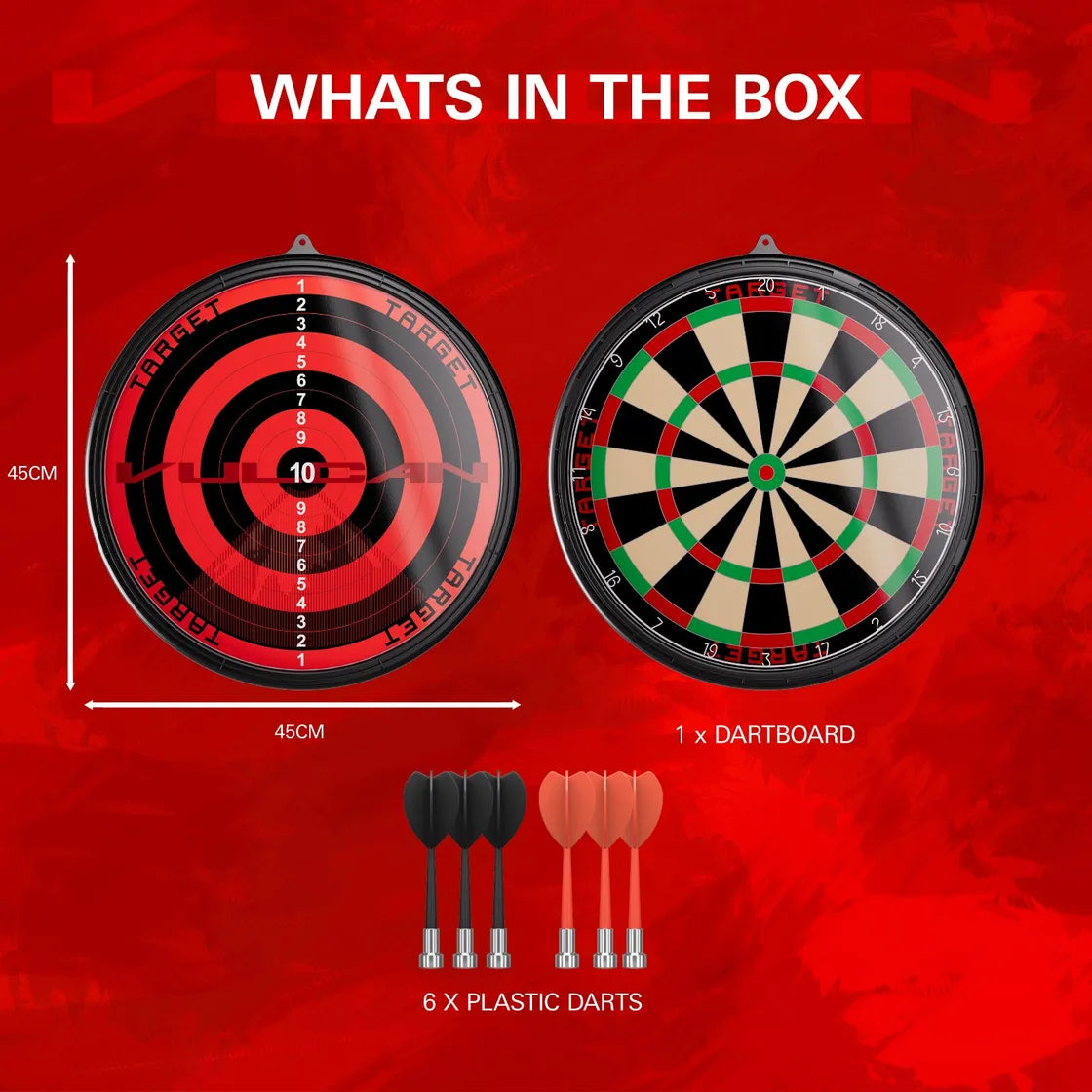 Target Japan - Vulcan Magnetický Terč Na Šipky - Direct Darts - 4