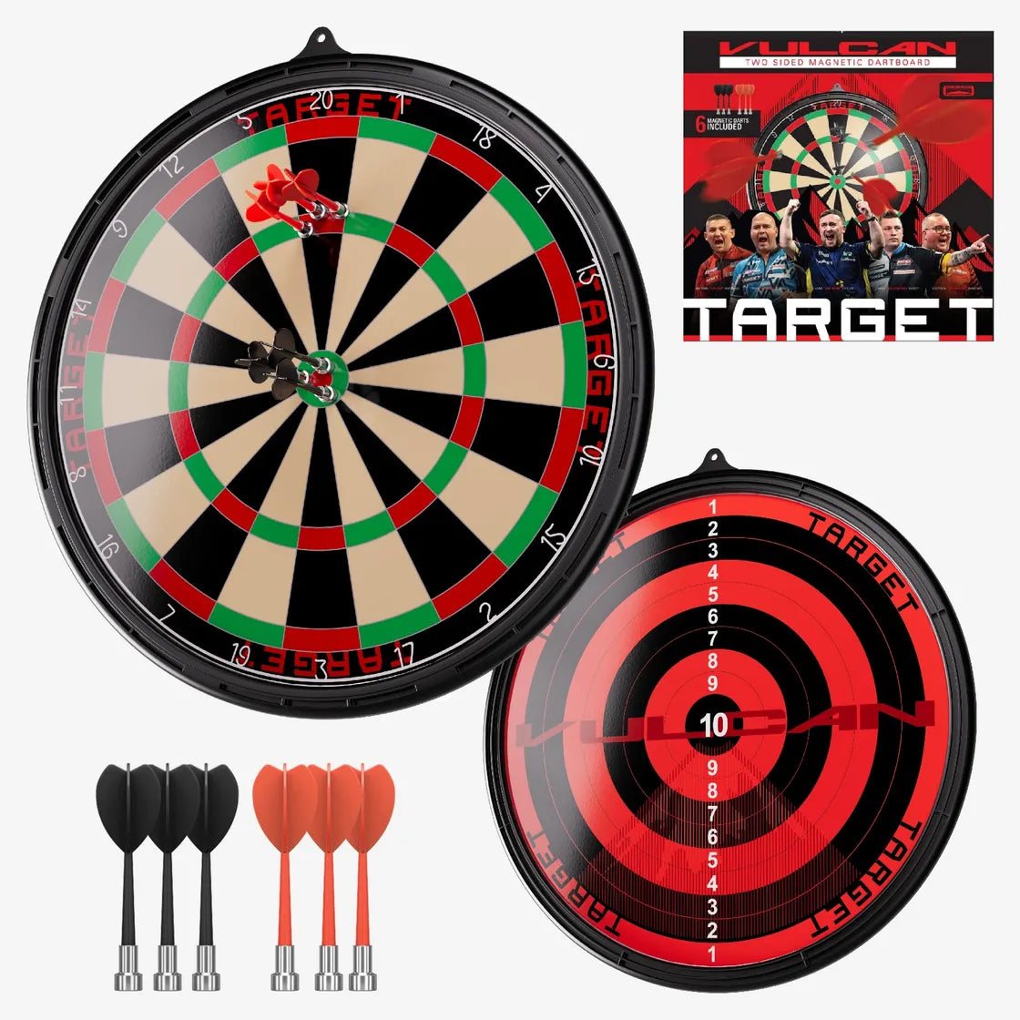 Target Japan - Vulcan Magnetický Terč Na Šipky - Direct Darts - 1