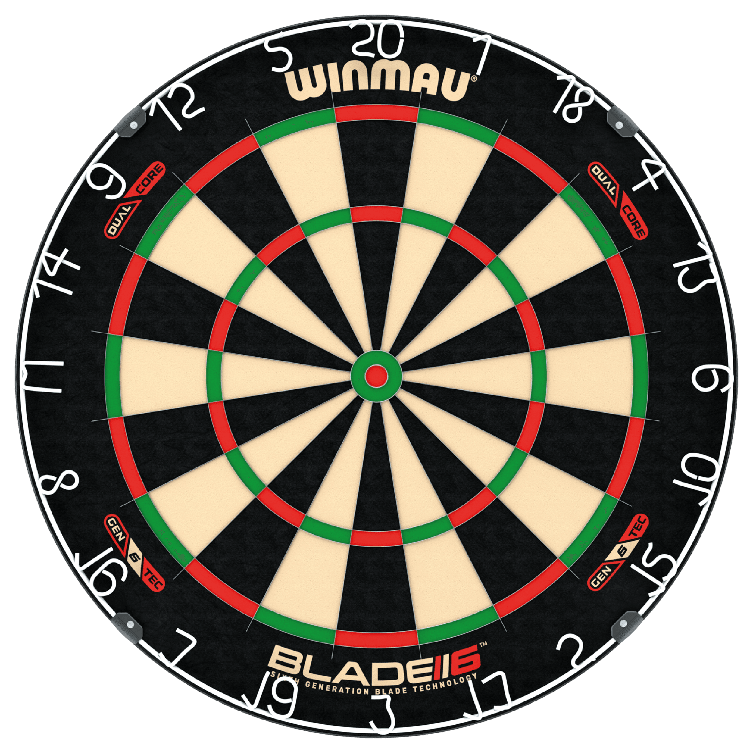 Winmau - Blade 6 Dual Core - Sisalový Terč Na Šípky - Direct Darts - 1