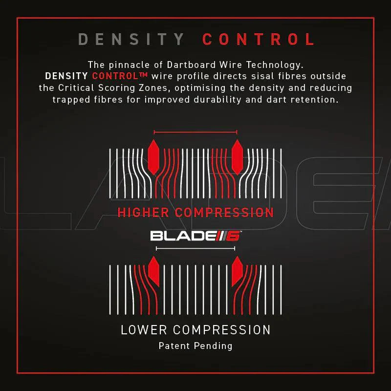 Winmau - Blade 6 Triple Core Pdc Logo - Sisalový Terč Na Šípky - Direct Darts - 3