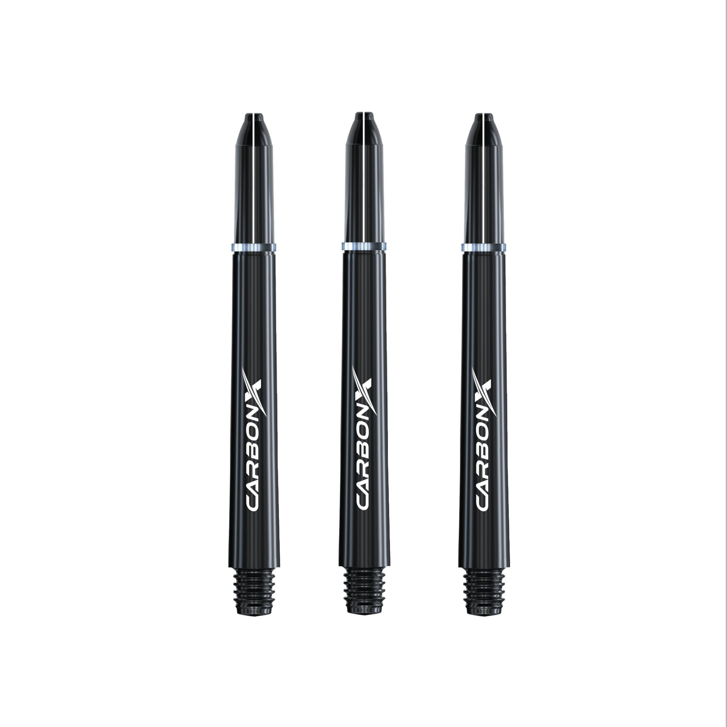 Winmau - Carbon Fibre Černá - Násadky Na Šípky - Direct Darts - 4