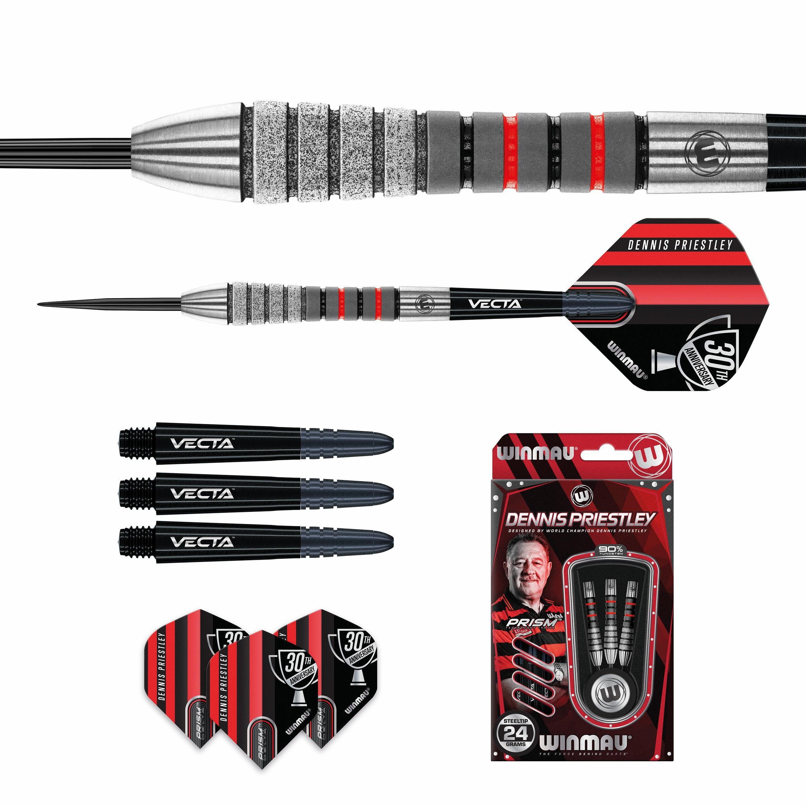 Winmau - Dennis Priestley Diamond 3-Zero 90% - Steel Šípky - Direct Darts - 5