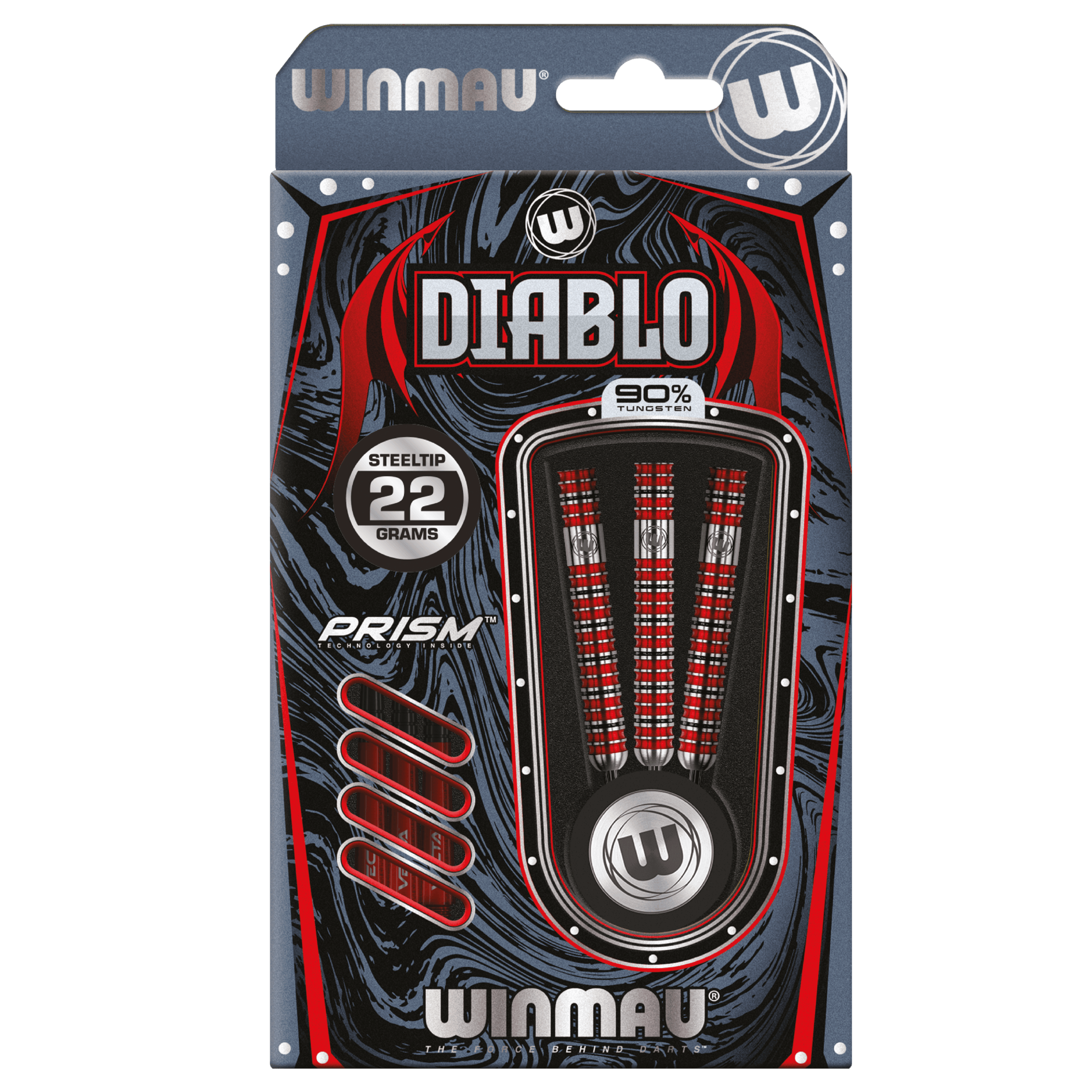Winmau - Diablo 90% V2 - Steel Šípky - Direct Darts - 3