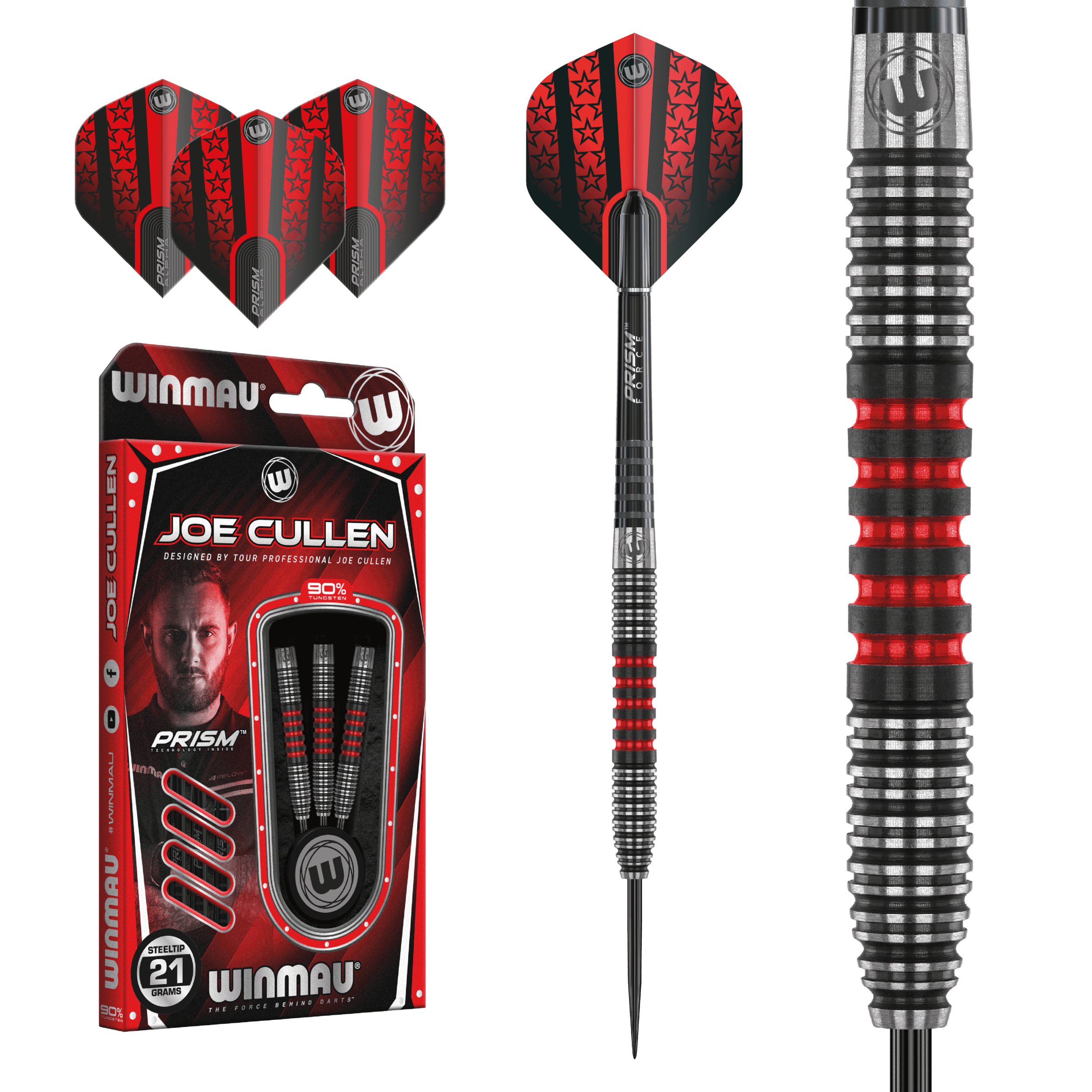 Winmau - Joe Cullen 90% - Steel Šípky - Direct Darts - 2