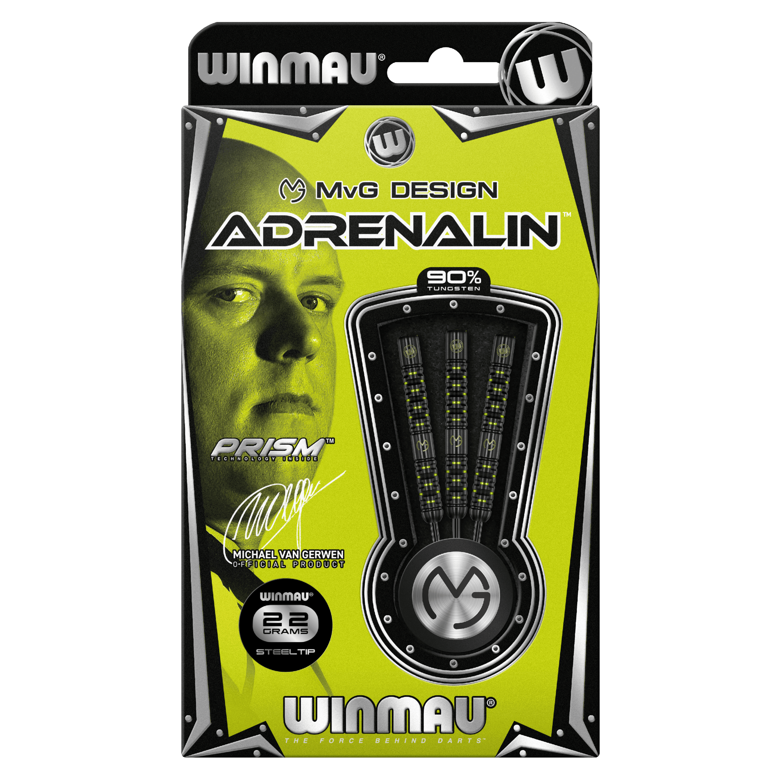 Winmau - Mvg Adrenalin 90% - Steel Šípky - Direct Darts - 3