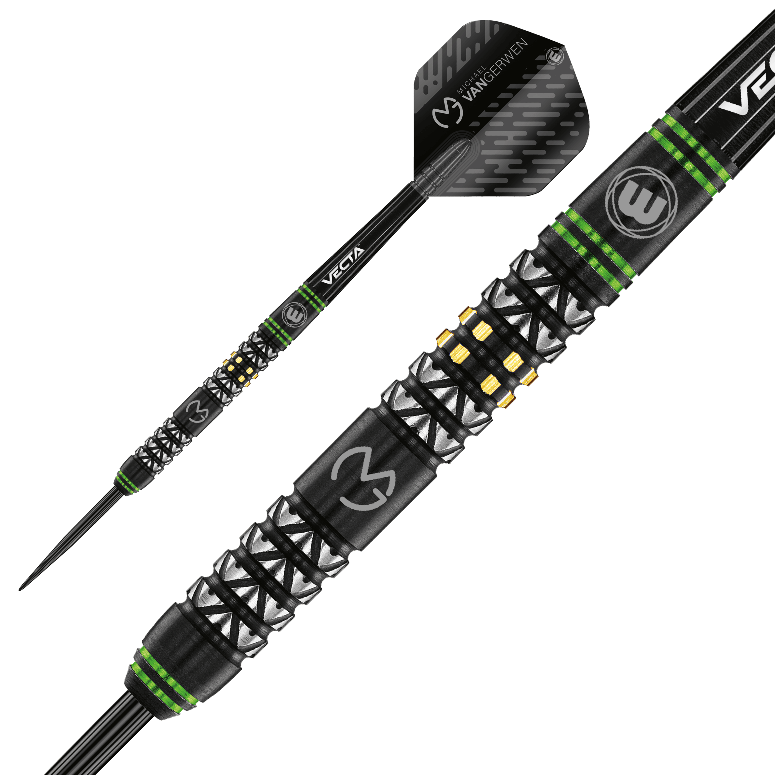 Winmau - Mvg Vantage 90% - Steel Šípky - Direct Darts - 1