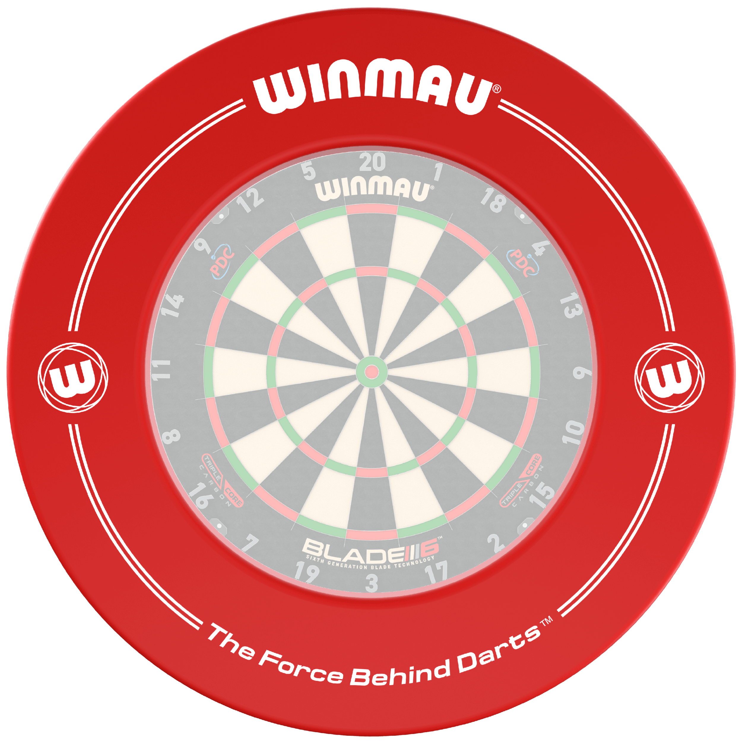 Winmau - Červená - Ochrana K Terčom - Direct Darts - 2