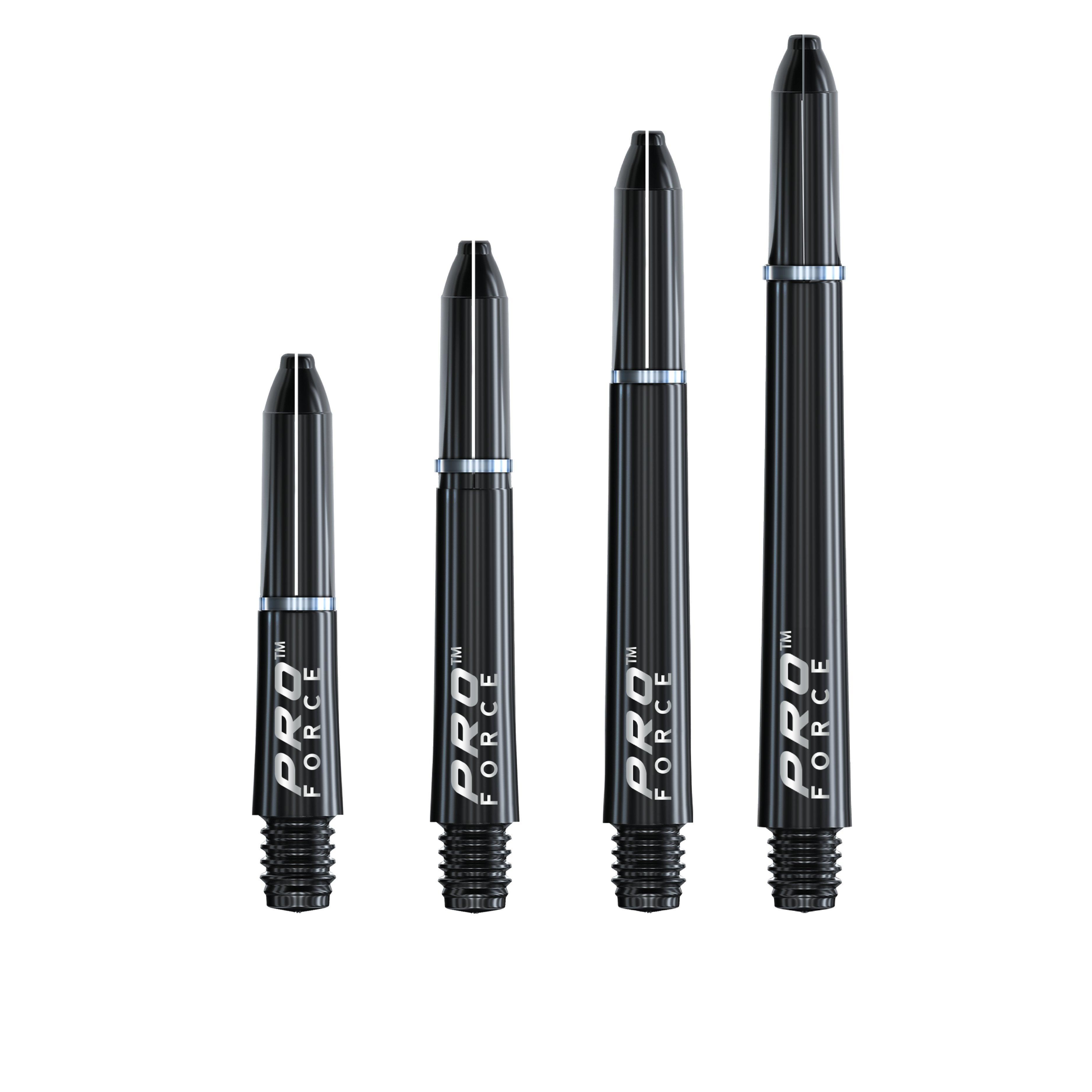 Winmau - Pro-Force Černá - Násadky Na Šípky - Direct Darts - 1