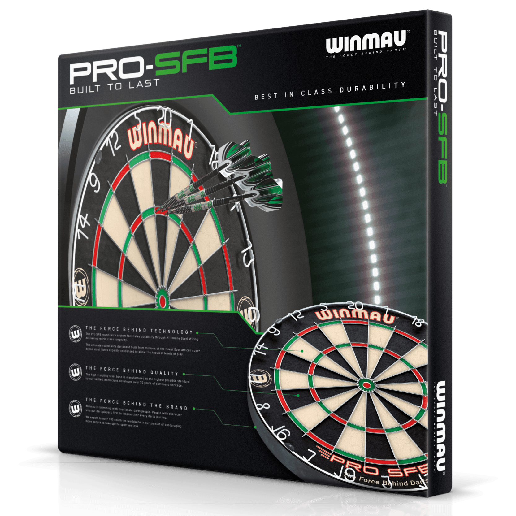Winmau - Pro Sfb - Sisalový Terč Na Šípky - Direct Darts - 5