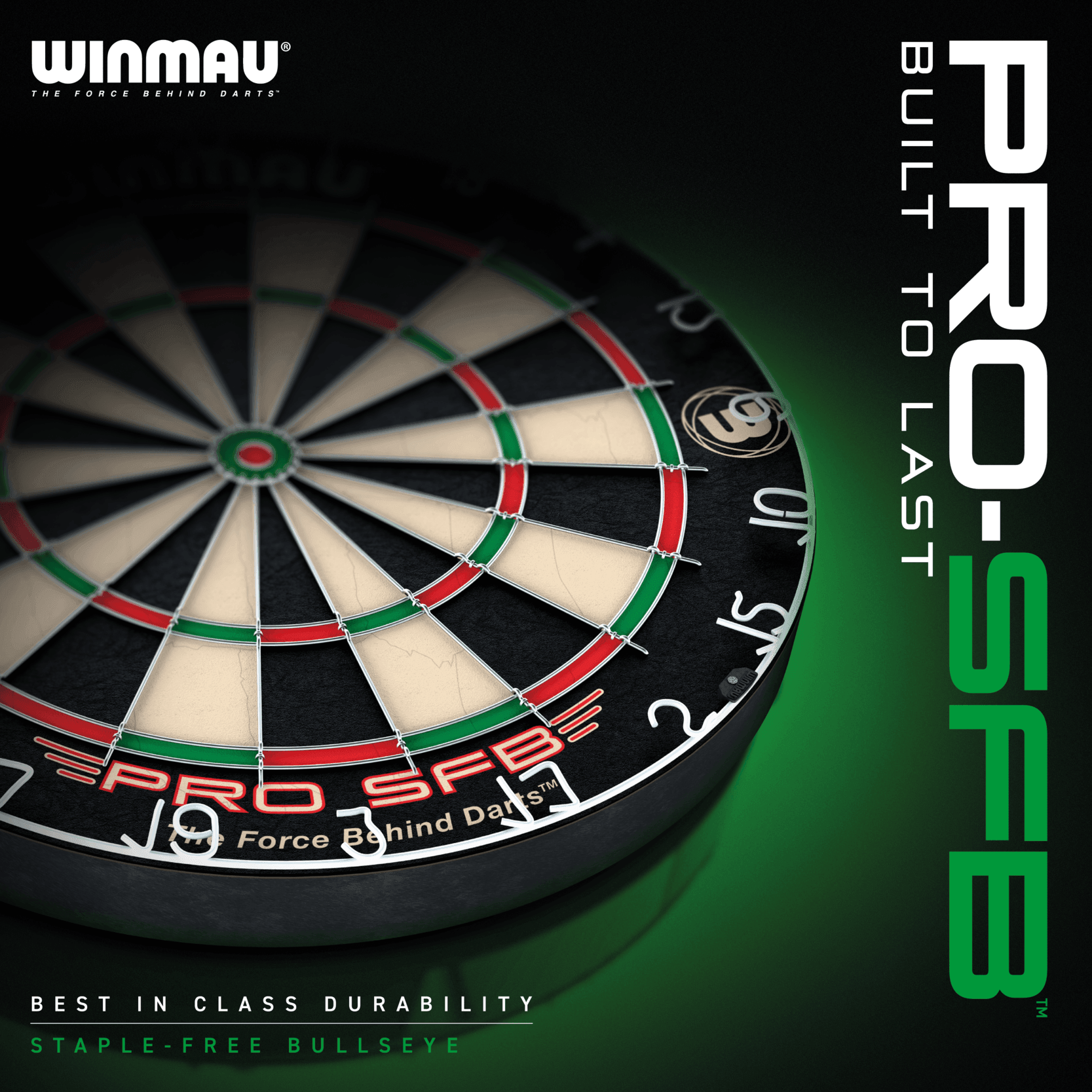 Winmau - Pro Sfb - Sisalový Terč Na Šípky - Direct Darts - 6